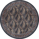 Alfombra bohemia Indigo Ivy