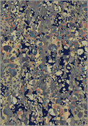 Alfombra moderna amarilla Lichen