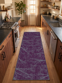 Alfombra moderna morada Night Sky Dome
