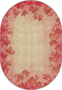 Alfombra moderna roja Spring