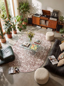 Alfombra Leaves Dance Estampada