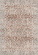 Alfombra vintage Classic Trace crema