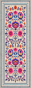Alfombra Festival Floral Multicolor