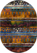 Alfombra Kilim Multicolor Caravan