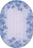Alfombra moderna Spring índigo