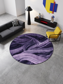Alfombra moderna morada Ancient Juniper