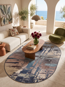 Alfombra moderna multicolor Abstract Canvas