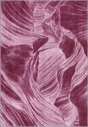 Alfombra moderna rosa Layers