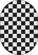 Alfombra moderna Checkerboard