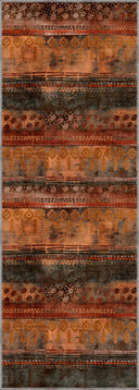 Caravan Orange Kilim Rug