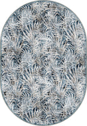 Alfombra estampada Palm Flower