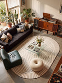 Alfombra moderna crema Pattern