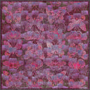 Alfombra moderna de estampado animal rosa Monark
