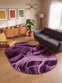 Alfombra moderna fucsia Ancient Juniper