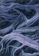 Alfombra moderna azul Ancient Juniper