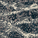 Alfombra moderna gris Dissolution