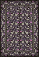 Alfombra clásica floral rosa Mirrored Rose