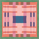 Alfombra geométrica rosa Intersection