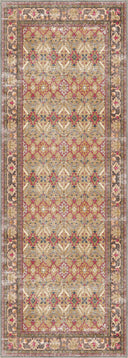 Alfombra clásica Memoir beige con borde