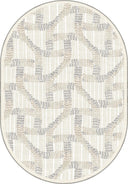Linen Gray Modern Rug