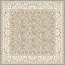 Hatai Cream Classic Bordered Rug