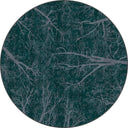 Alfombra moderna Night Sky Dome turquesa