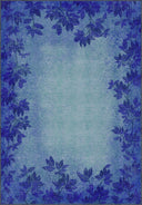 Alfombra moderna azul cobalto Spring