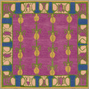Alfombra floral rosa Talisman