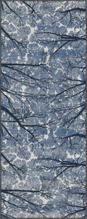 Alfombra moderna azul Sky Dome