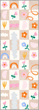 Floral Dreams Kids Room Rug