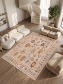 Alfombra Nomad's Diary Kilim beige