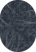 Night Sky Dome Navy Modern Rug
