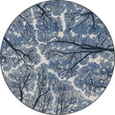 Alfombra moderna azul Sky Dome