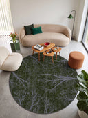 Alfombra moderna verde Night Sky Dome