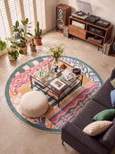 Harmony Multicolor Geometric Rug