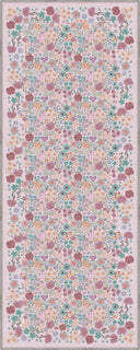 Stroll in the Meadow Pink Kids Room Rug