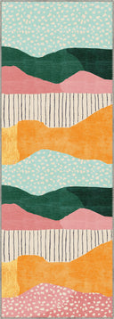 Alfombra moderna multicolor Hills