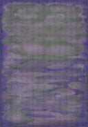 Alfombra moderna morada Misty Desert