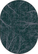 Alfombra moderna Night Sky Dome turquesa
