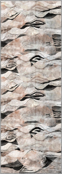 Alfombra moderna beige Dancing Sands