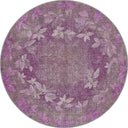 Alfombra moderna morada Spring Distressed