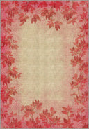 Alfombra moderna roja Spring