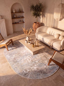 Alfombra moderna crema Desert Breeze