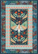 Alfombra de estampado animal multicolor Stork