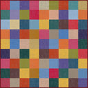 Alfombra moderna Rainbow Checkerboard