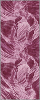 Alfombra moderna rosa Layers